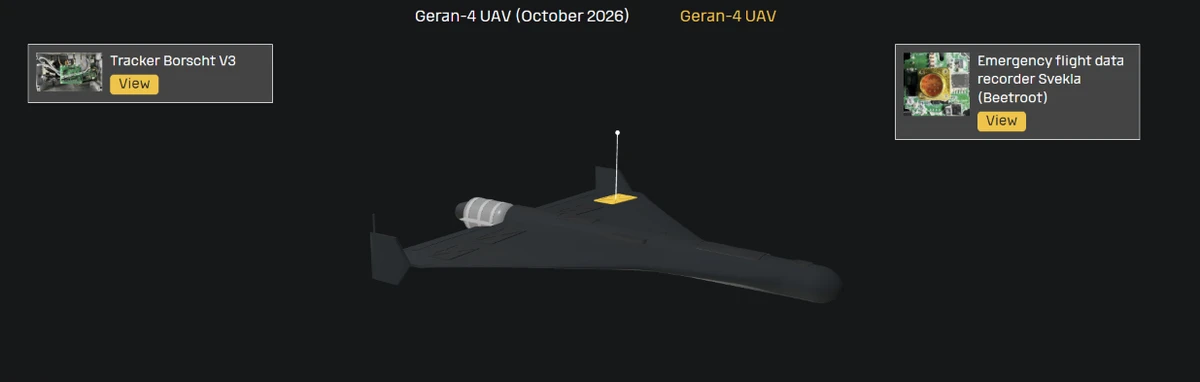 3D model of a new version of Russian Geran-4