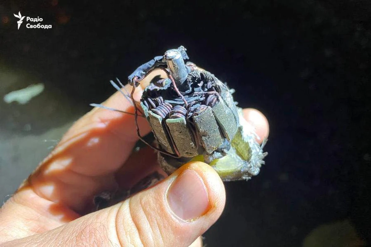 ворожий дрон у Краматорську, фото Радіо Свобода