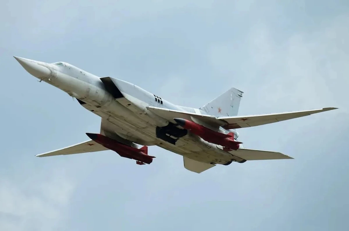 A Tu-22M3 strategic bomber