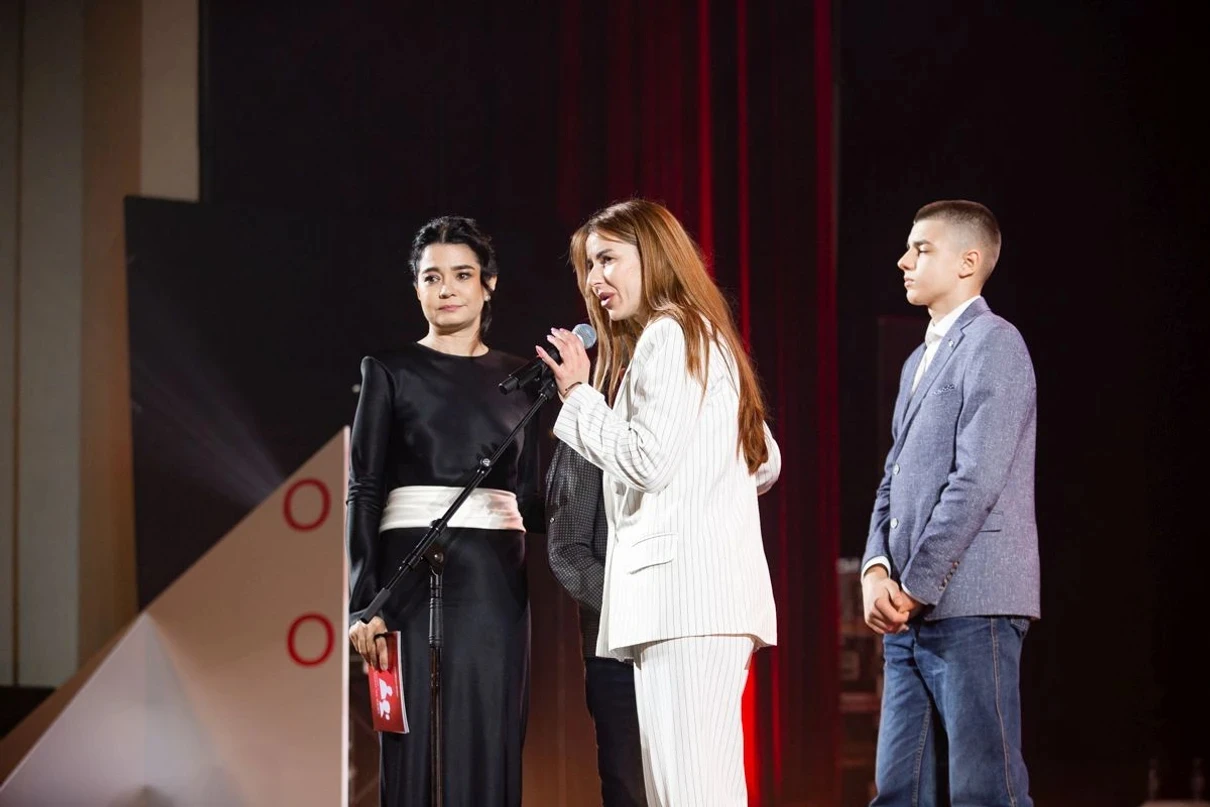 Oleksandr Hordiienko's daughter moved many in the audience to tears with her words