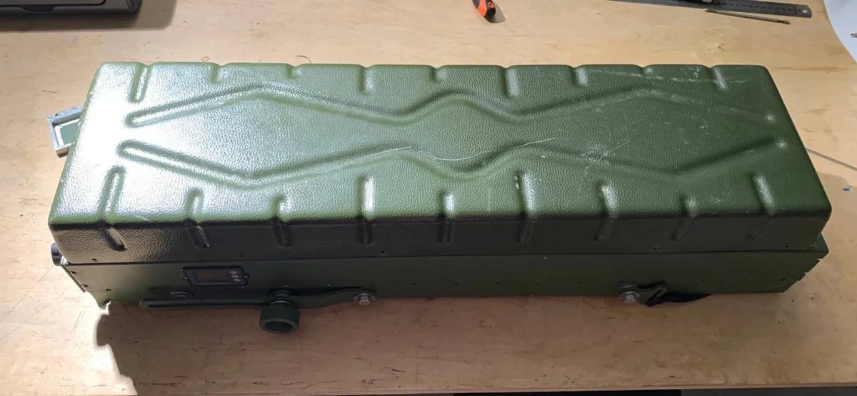 Captured Peroyed-M anti-UAV system