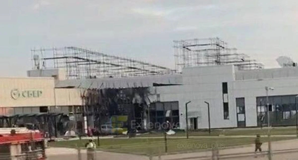 The damaged data centre