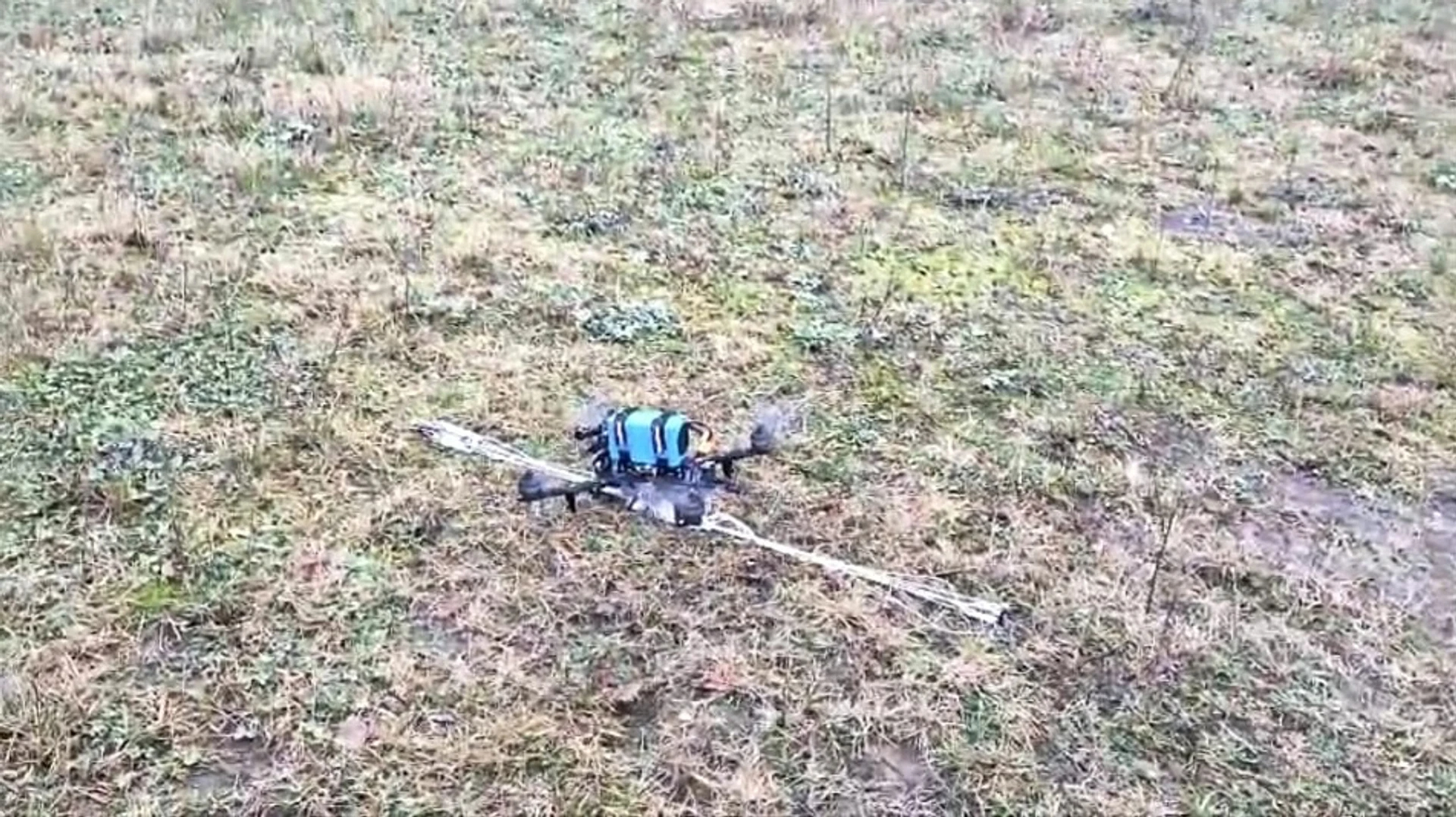 Aero Trawl Before Take-off