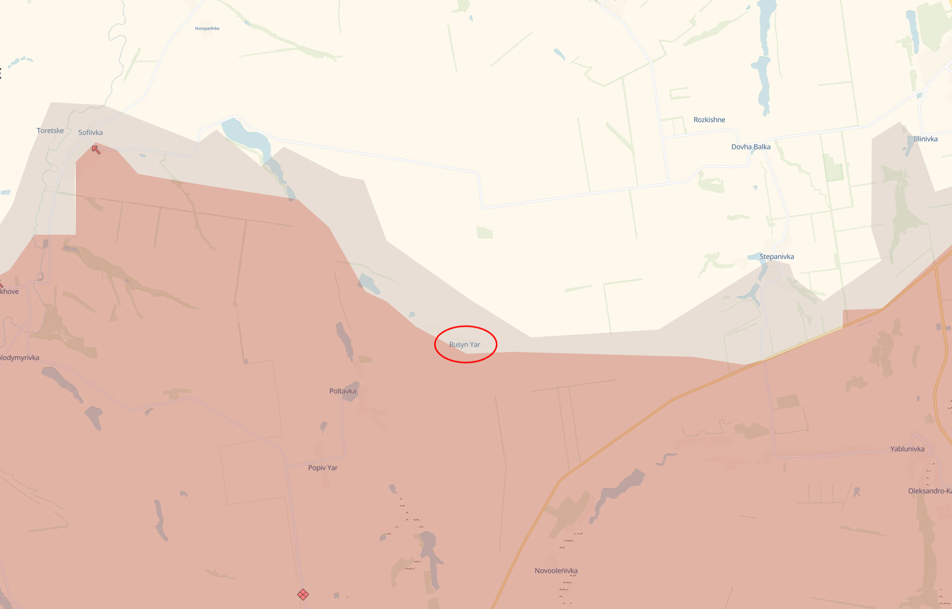 DeepState: Ukraine mops up areas in Dnipropetrovsk Oblast, Russia advances in Donetsk Oblast