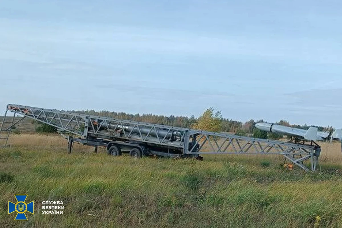 A Shahed launch system