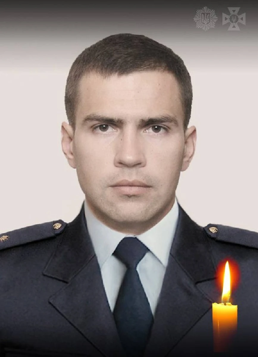Погибший спасатель Антон Ярмоленко. Фото из Telegram Игоря Клименко