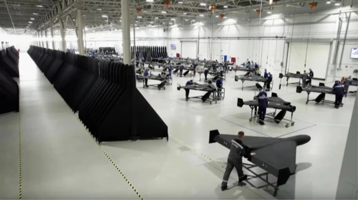The Russian Alabuga plant in Tatarstan, where Shaheds are assembled