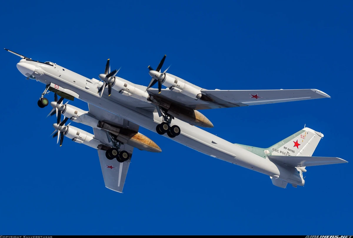Russian Tu-95MS strategic bomber