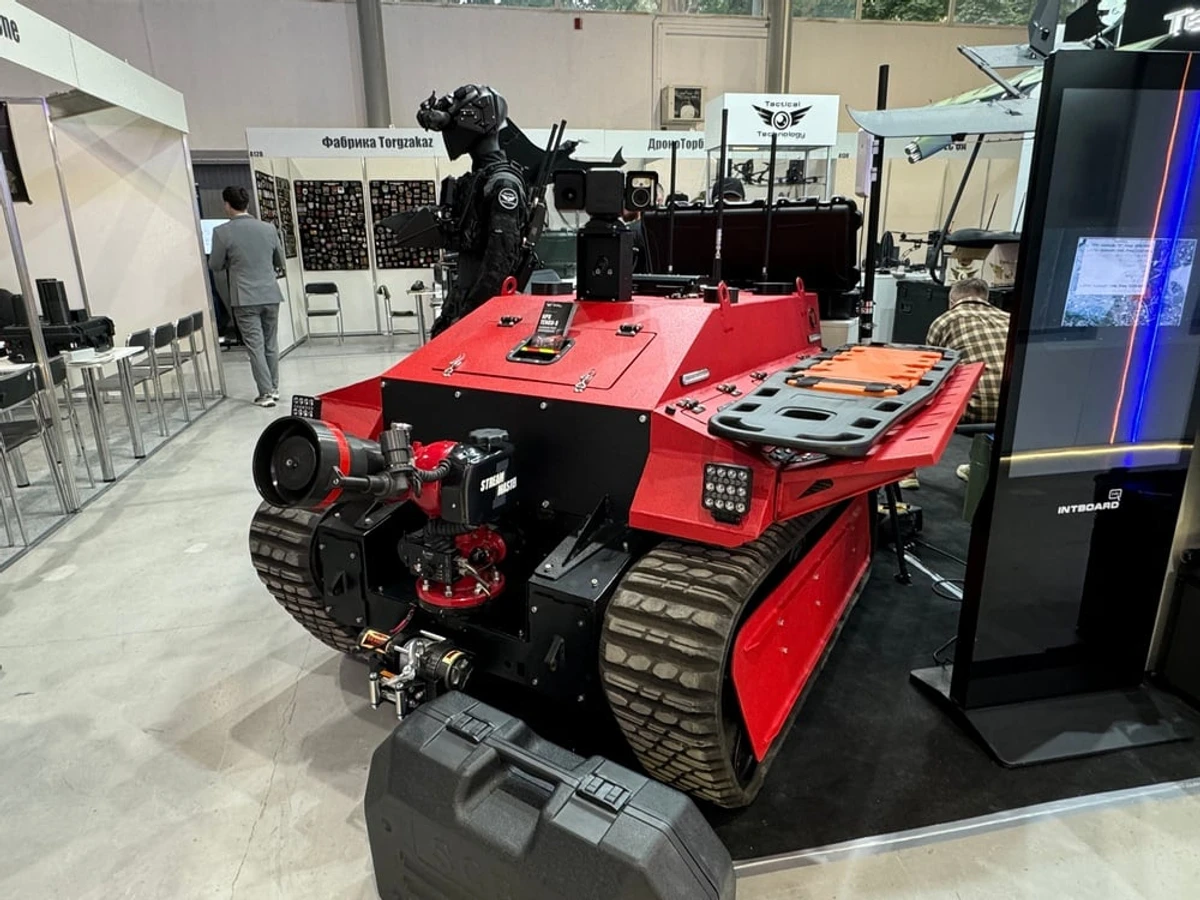 The Tengu-5 at the SECURITY 2.0 exhibition in Kyiv.