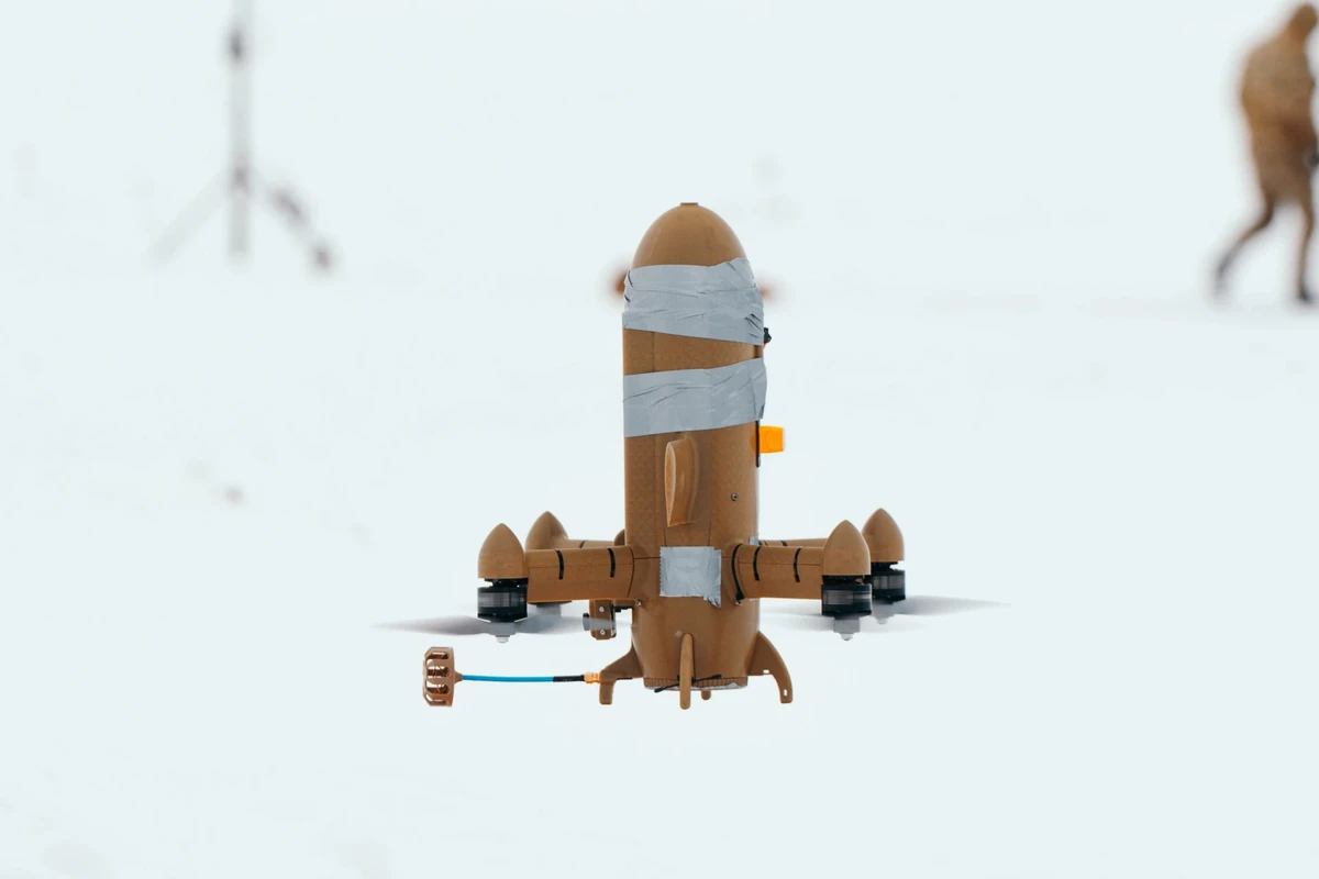 A STING multirotor interceptor