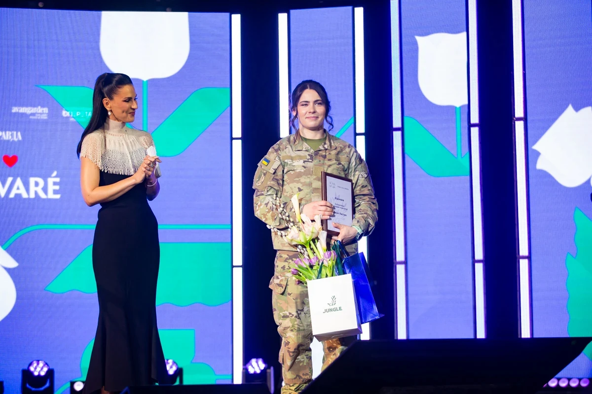 The Masha Foundation honoured Oksana Pasichko with a special award