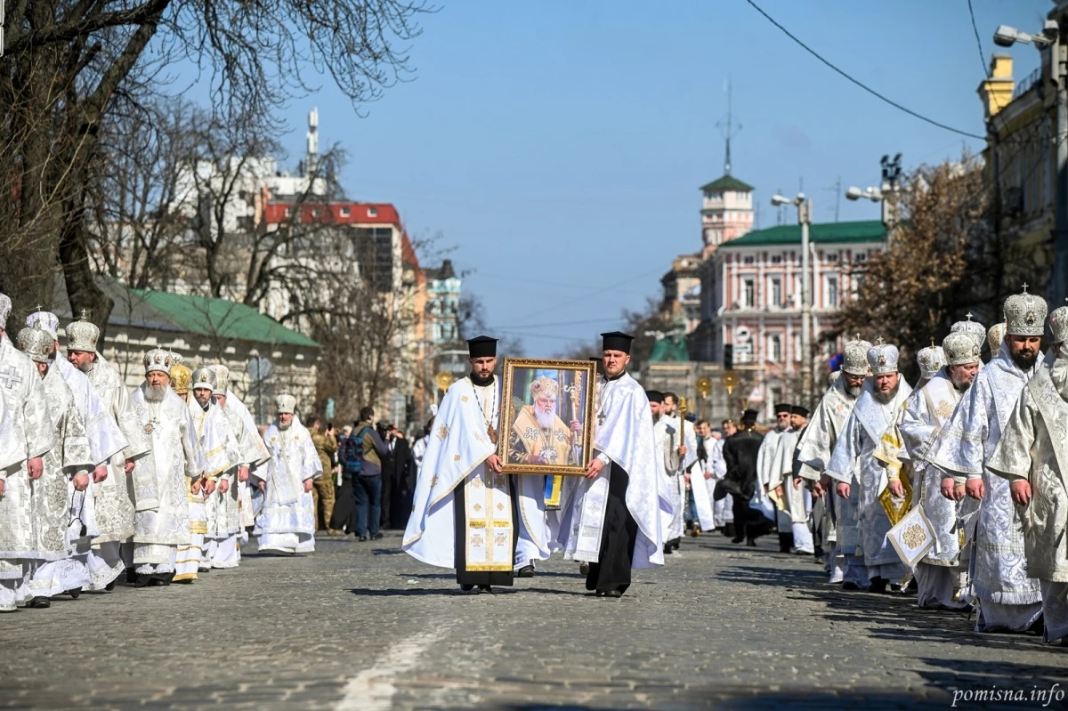 Похороны патриарха Филарета