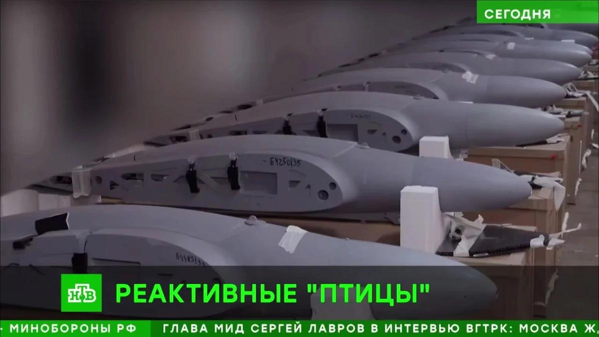Russian BM-35 attack drones fitted with jet engines