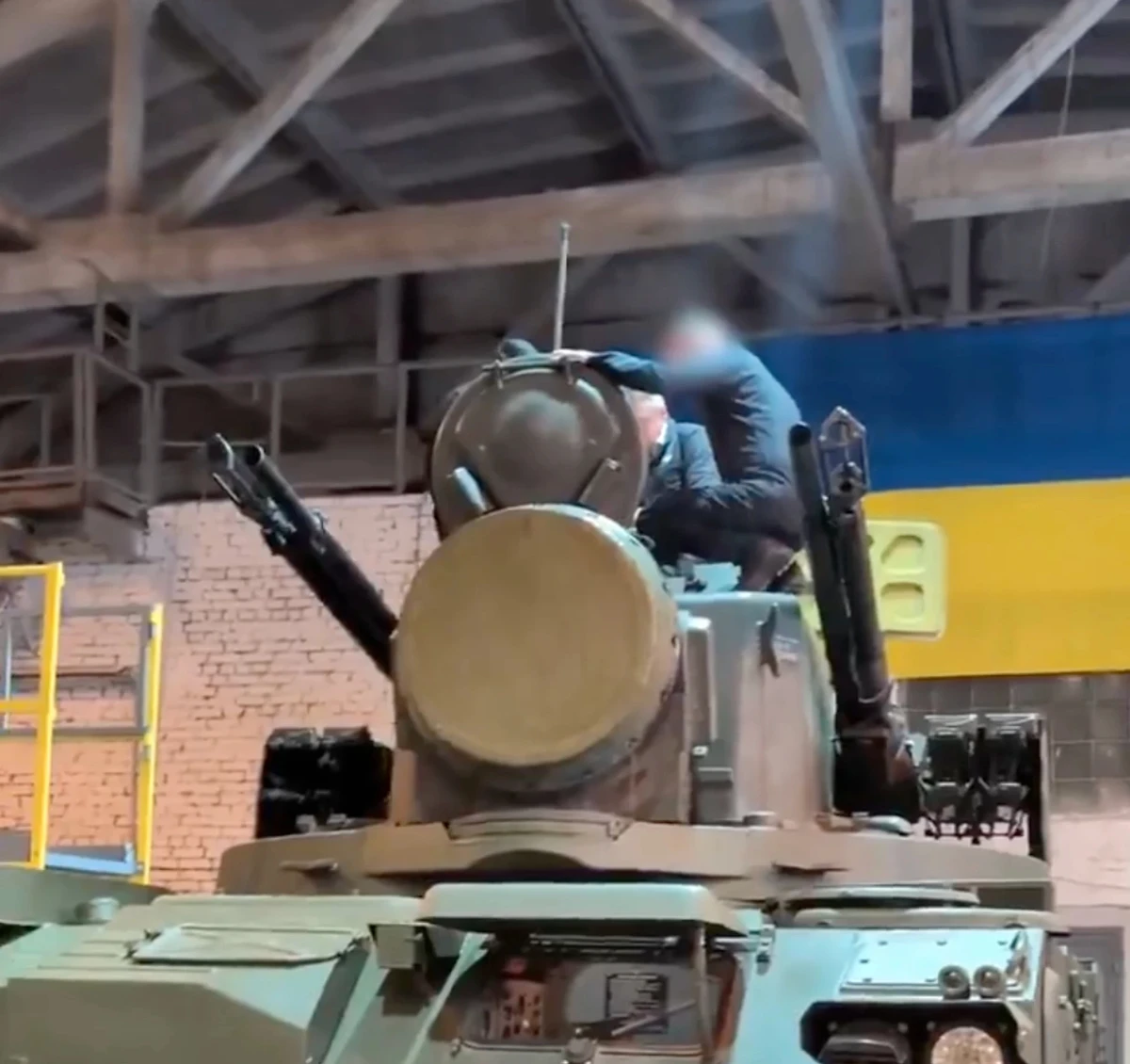 Equipment is repaired inside Ukraine to return it to the battlefield more quickly.