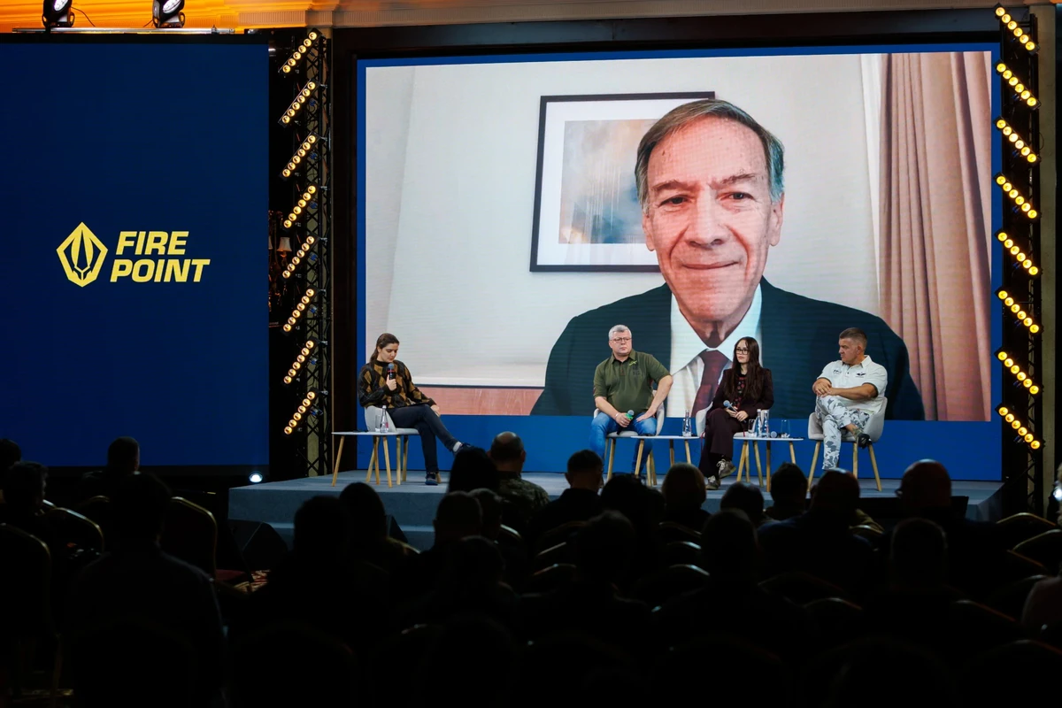Mike Pompeo at a Fire Point press conference