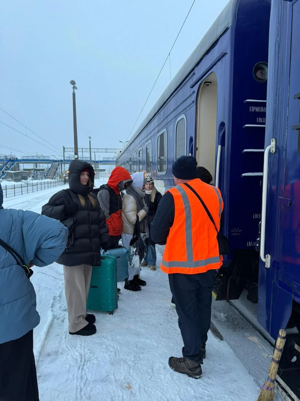 Пункт незламності в Холмі, фото: Укрзалізниця