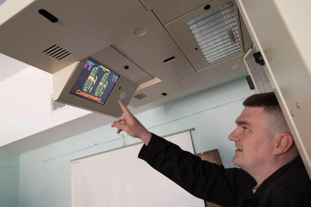 Mykola, senior researcher at the Laboratory of Internal Radiation Exposure at the National Scientific Centre for Radiation Medicine, Haematology and Oncology of the National Academy of Medical Sciences of Ukraine