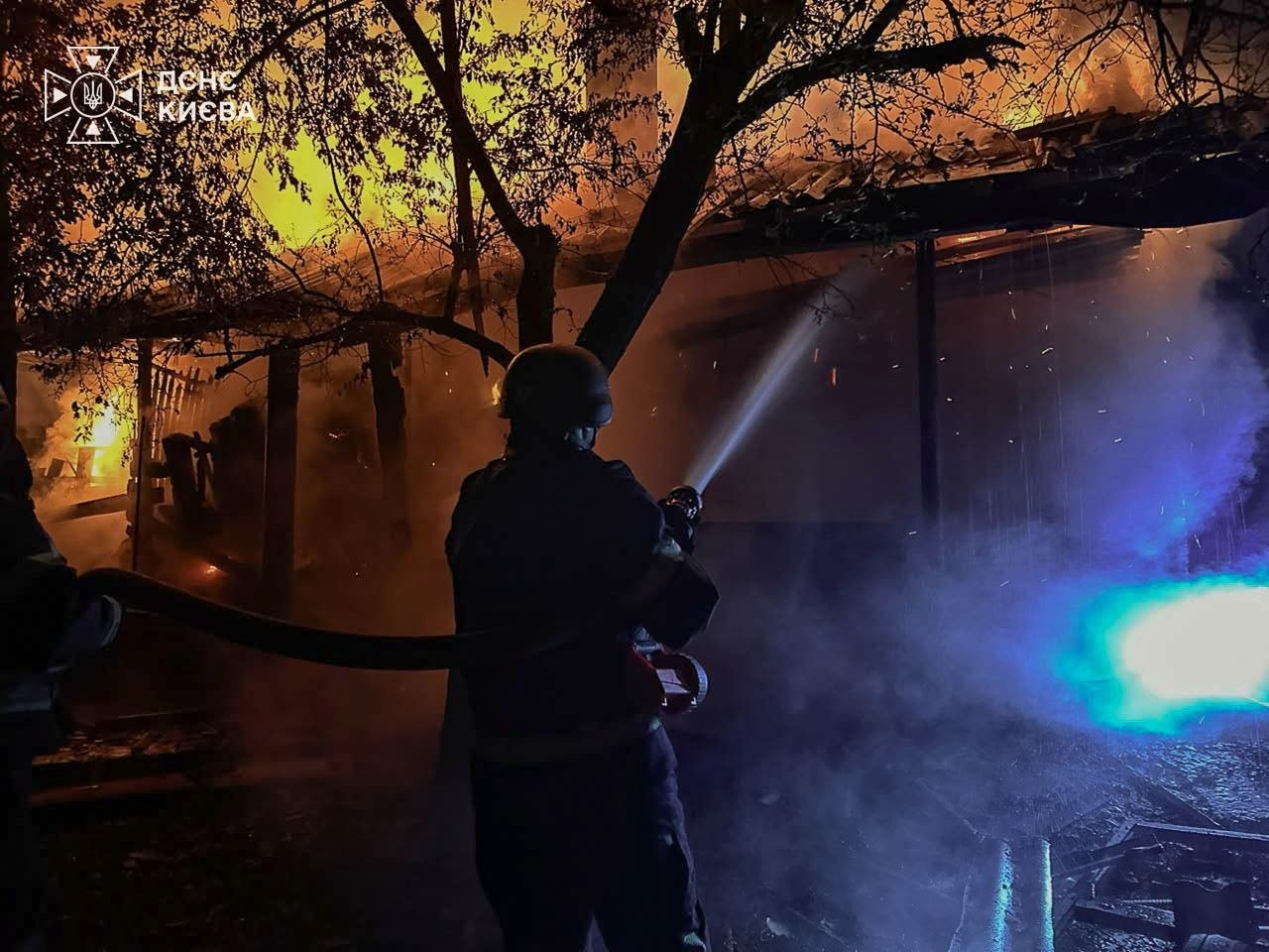 A firefighter working Photo: State Emergency Service of Ukraine