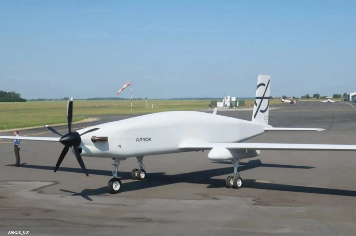 The AAROK heavy UAV by France's Turgis Gaillard. Claimed payload: up to three tonnes.