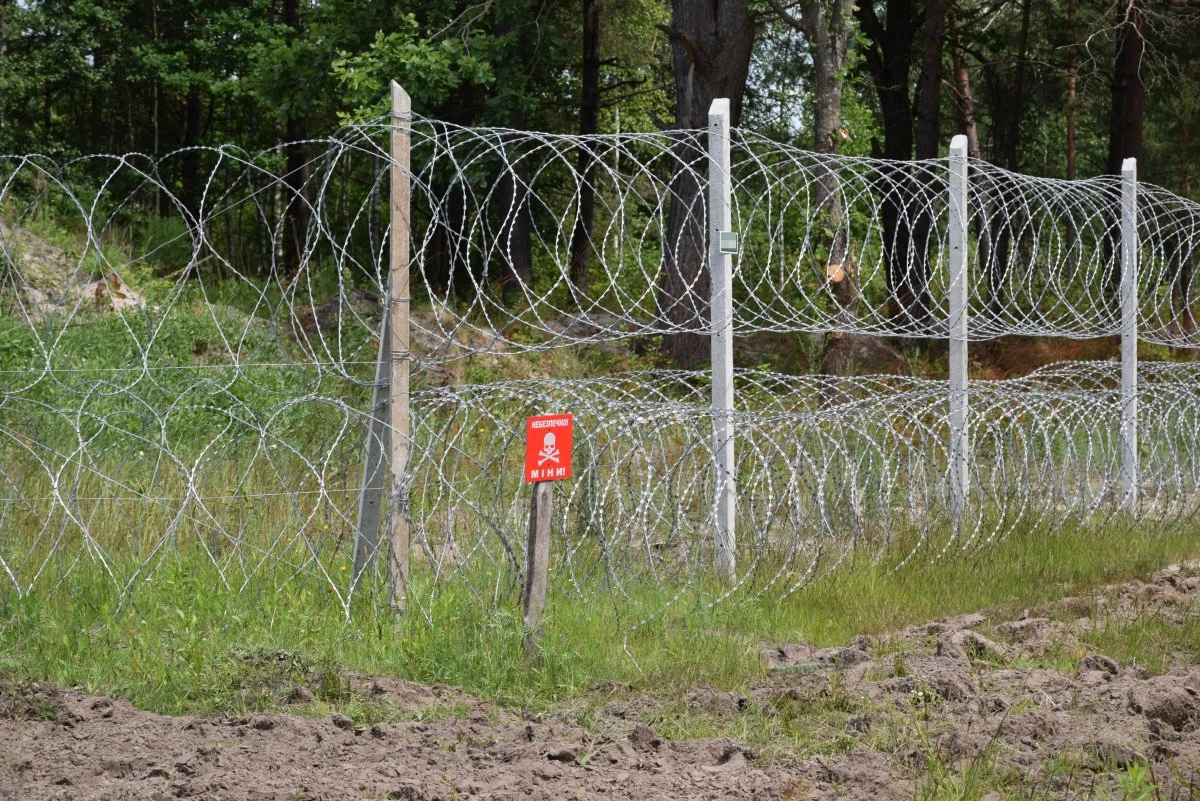 The state border with Belarus