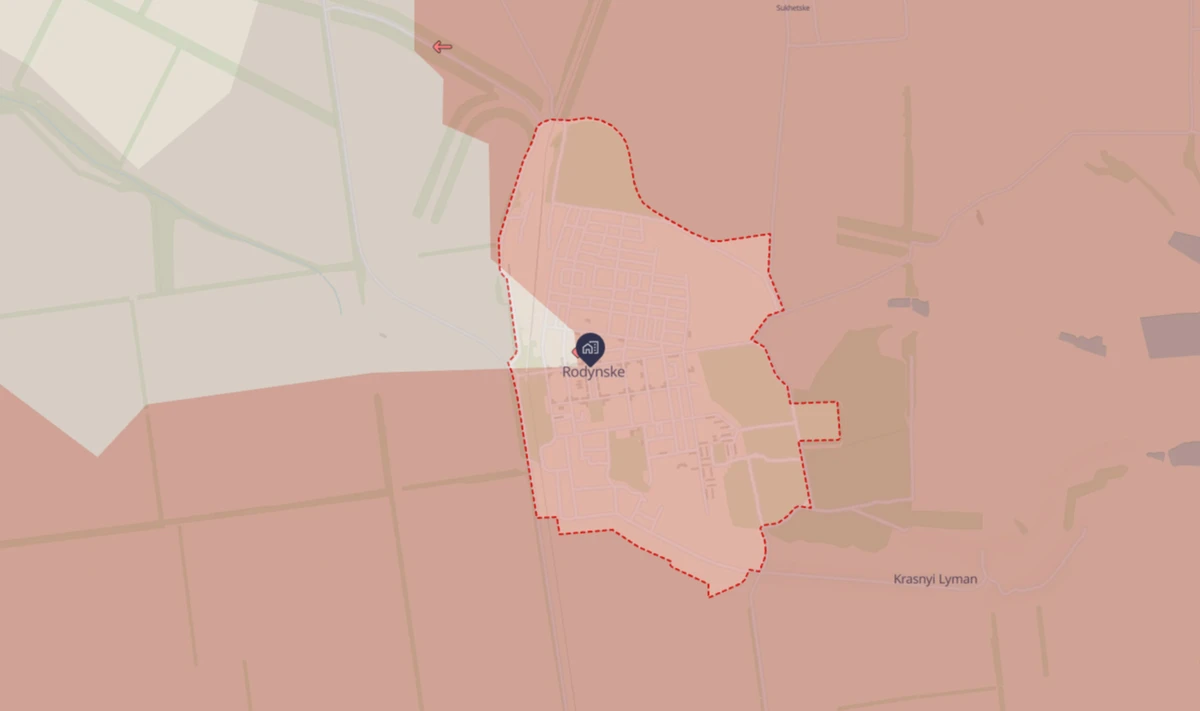 Situation in Rodynske as of 21 August