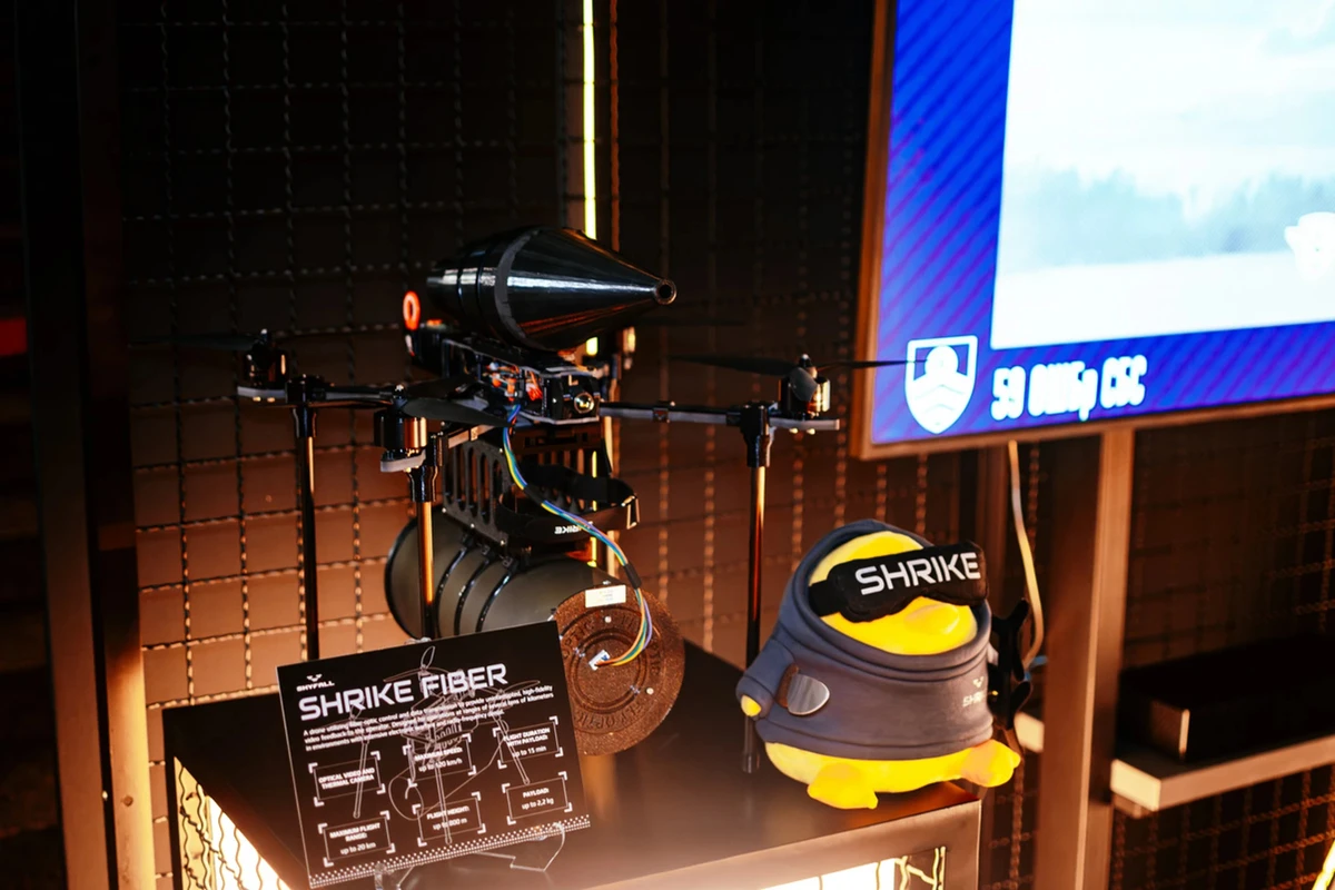 A Shrike FPV drone