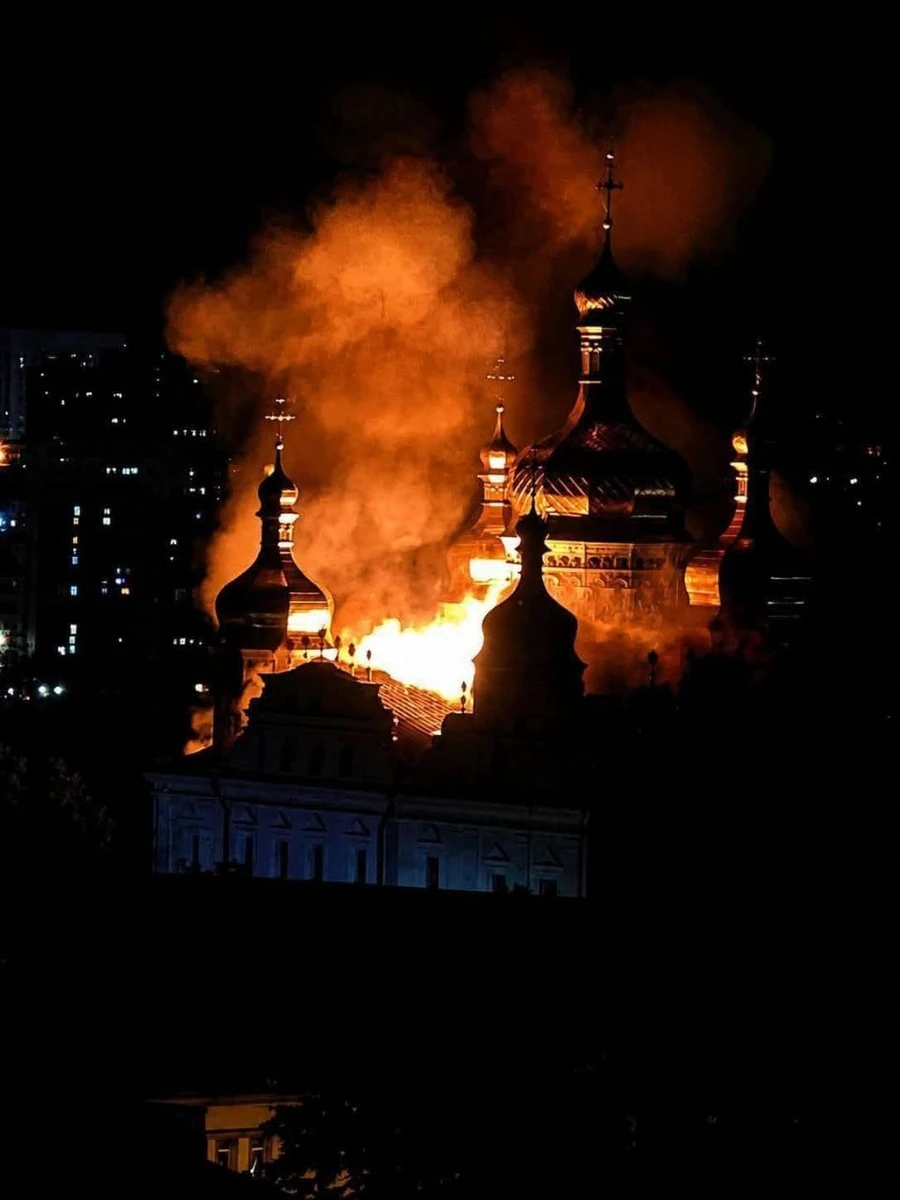 фото: пресс-секретарь Киевской Митрополии ПЦУ Евстратий (Зоря)