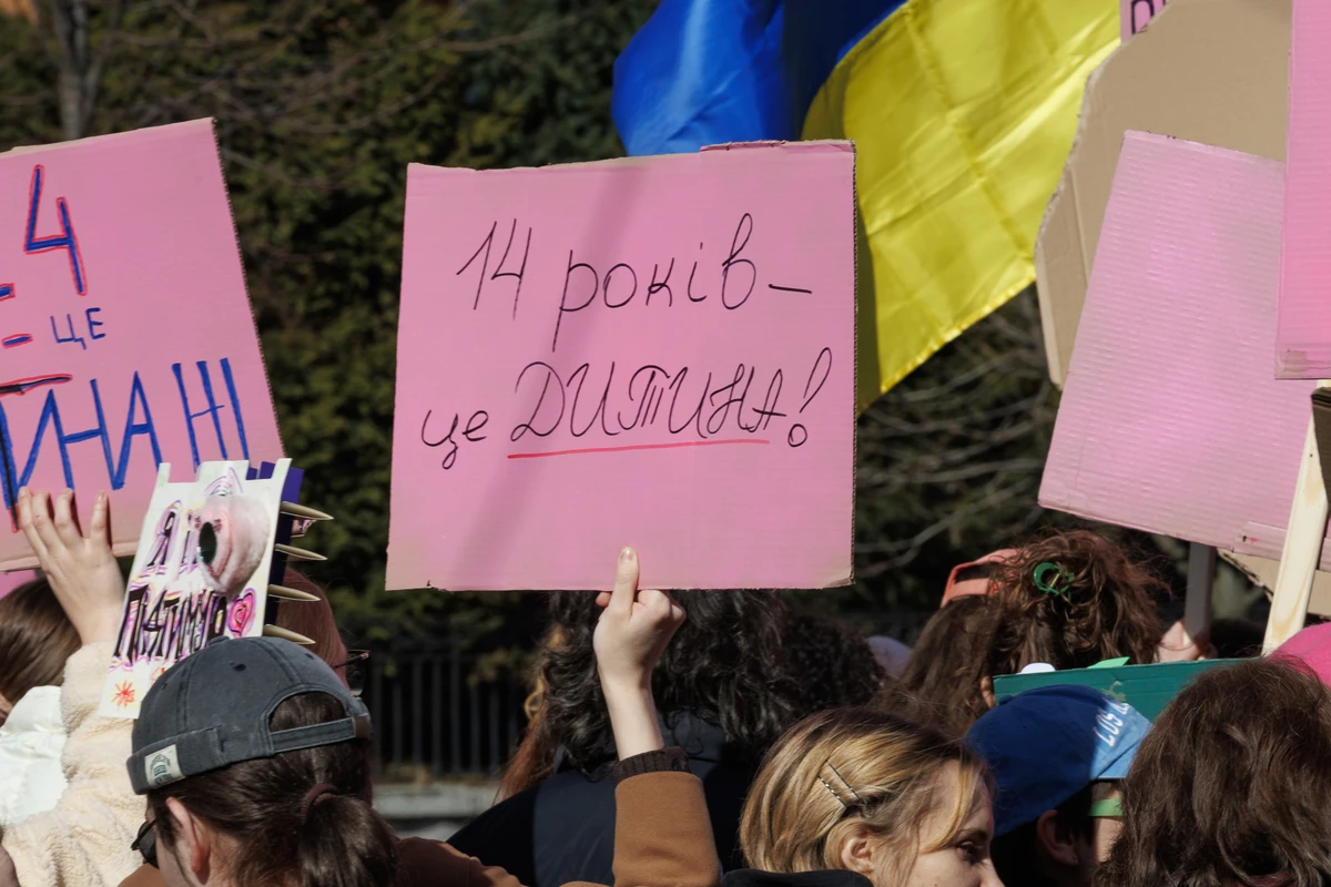 Марш женщин в Киеве, фото: Любовь Голубятникова, сайт КГГА