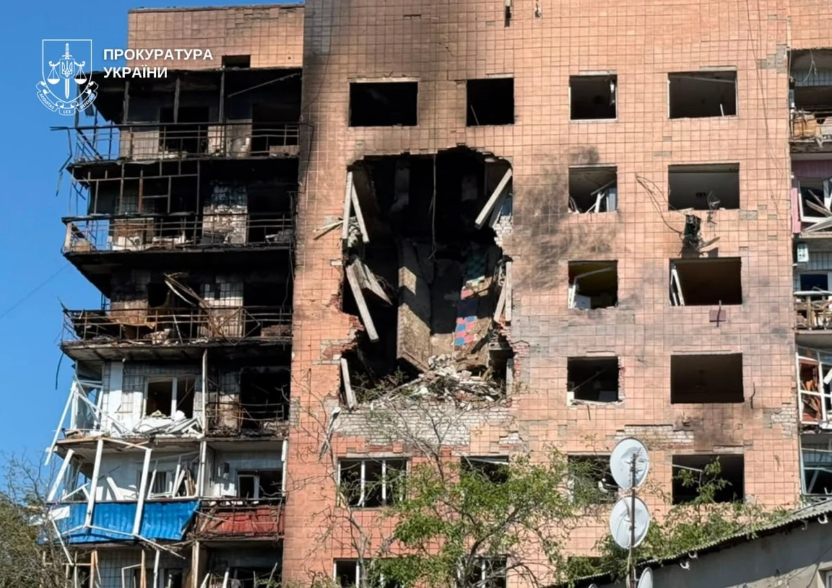 The aftermath of the attack