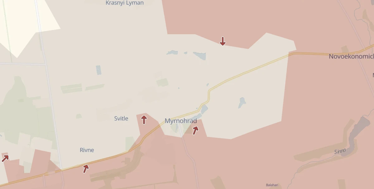 The town of Myrnohrad