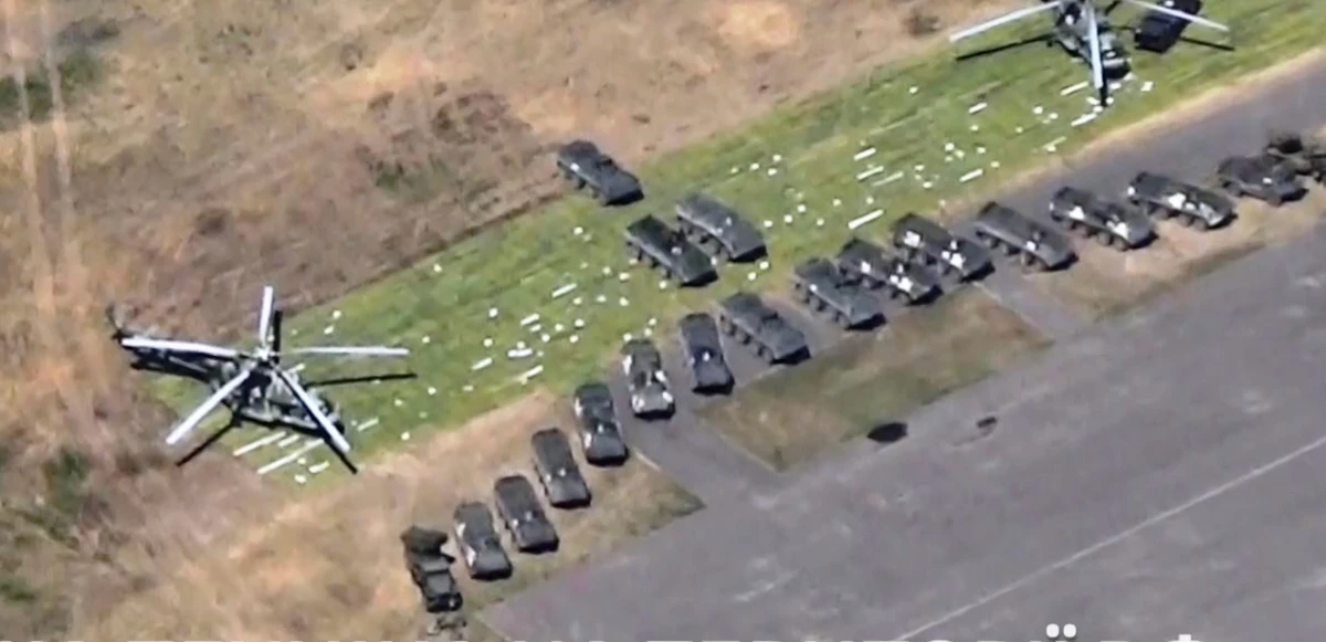 O UAV Babka realiza reconhecimento na retaguarda russa