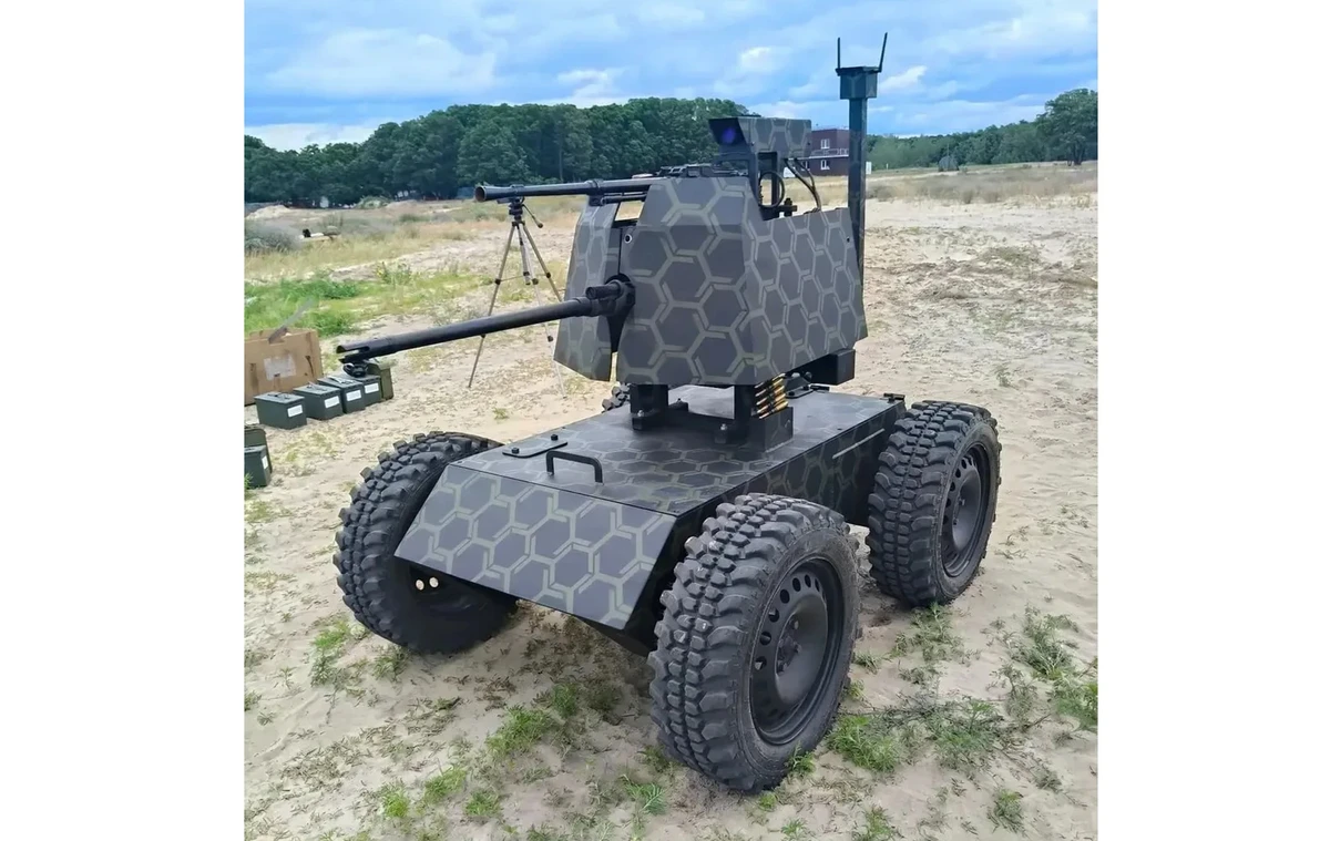 A T-700 Browning during testing