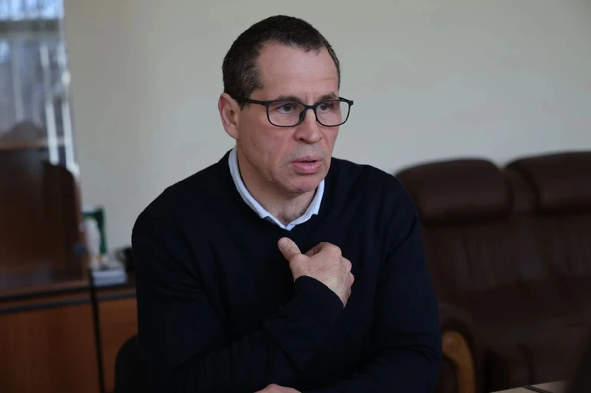 Volodymyr Zhovnir, acting director general of the institution