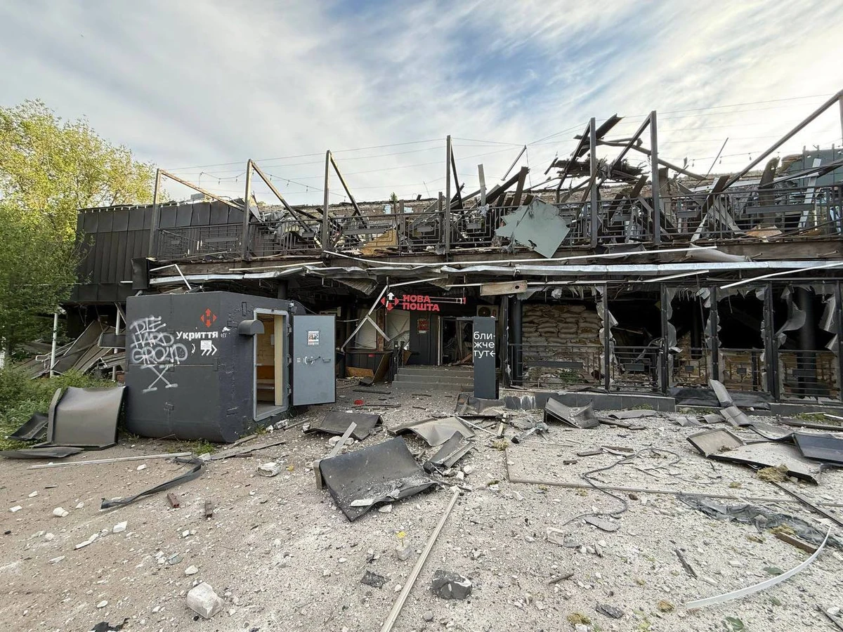 The aftermath of the attack
