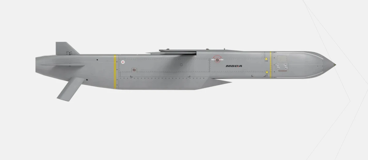 Render of the SCALP cruise missile