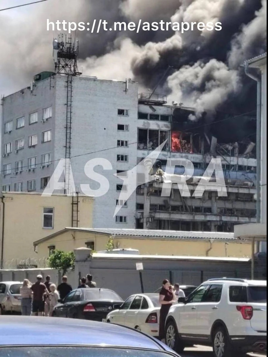 A planta após o ataque