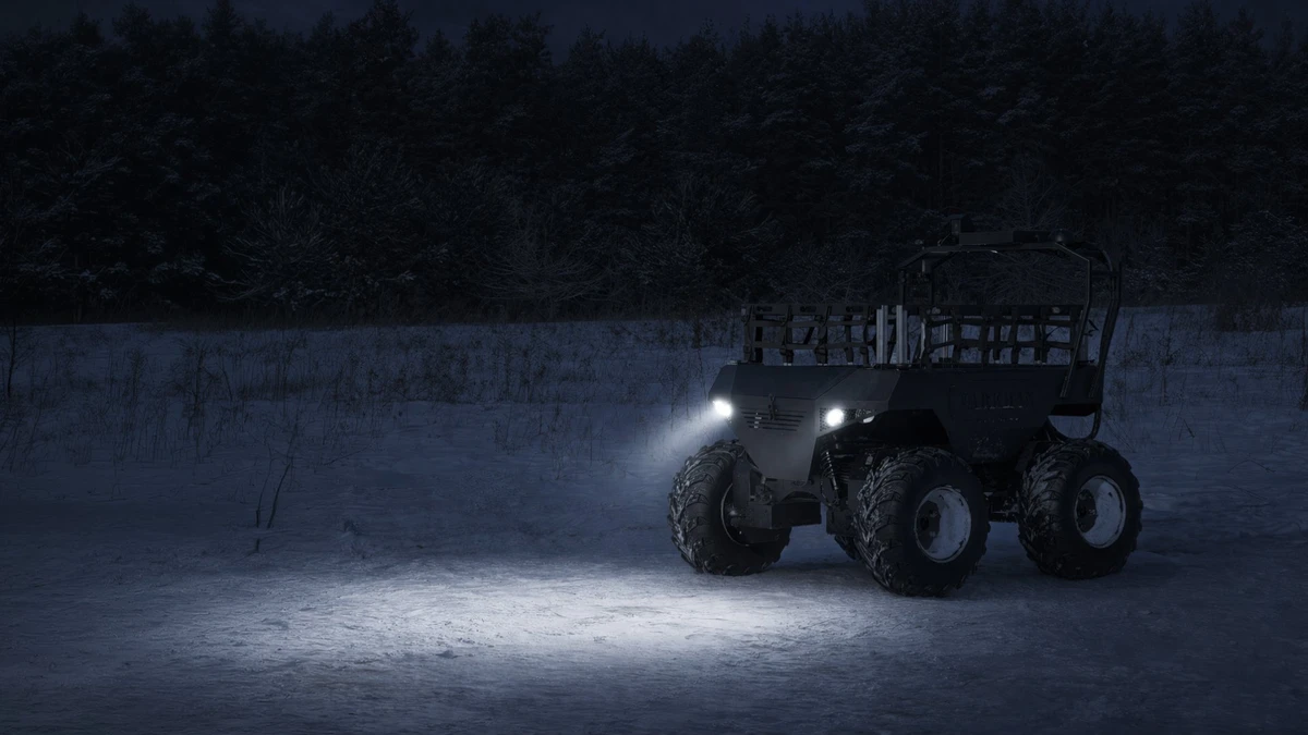 The Varkhan operating at night