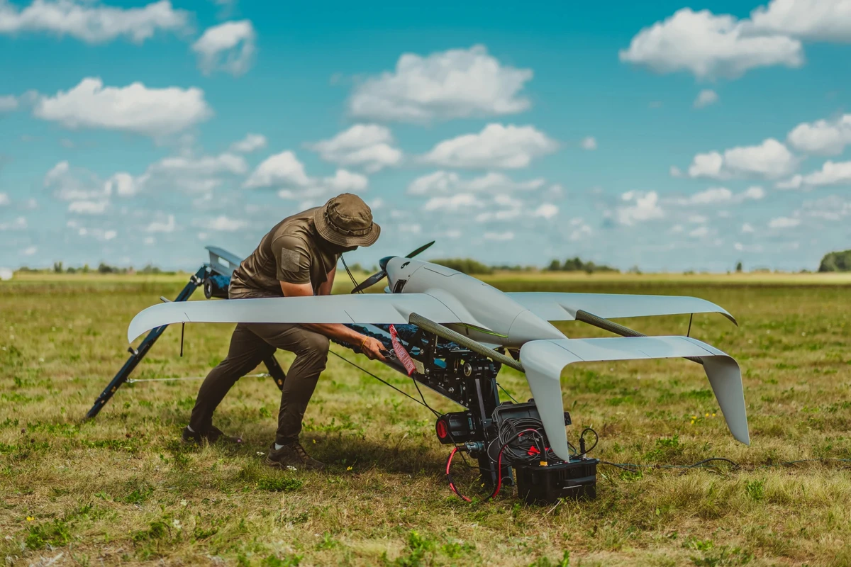 A Raybird reconnaissance drone