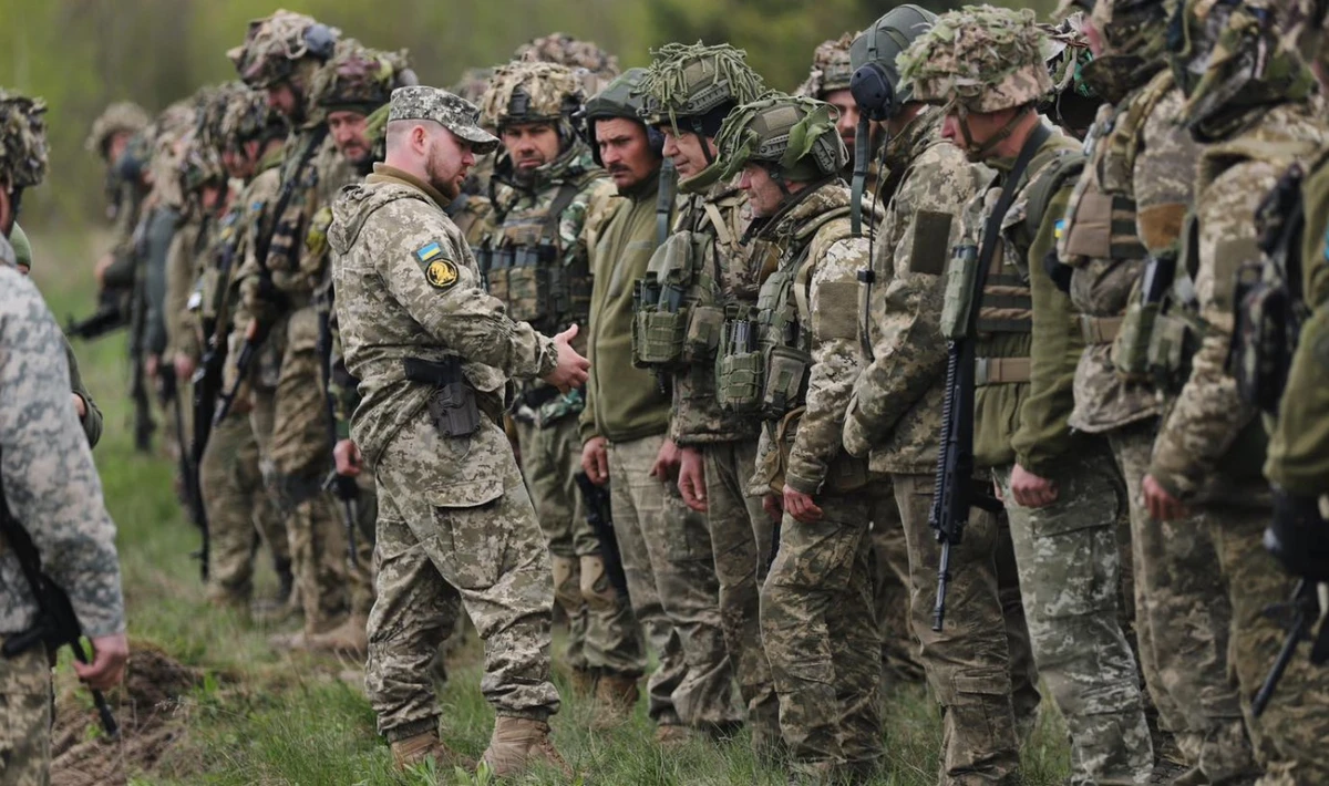 Олександр Сак на підготовці бійців 47-ої окремої механізованої бригади