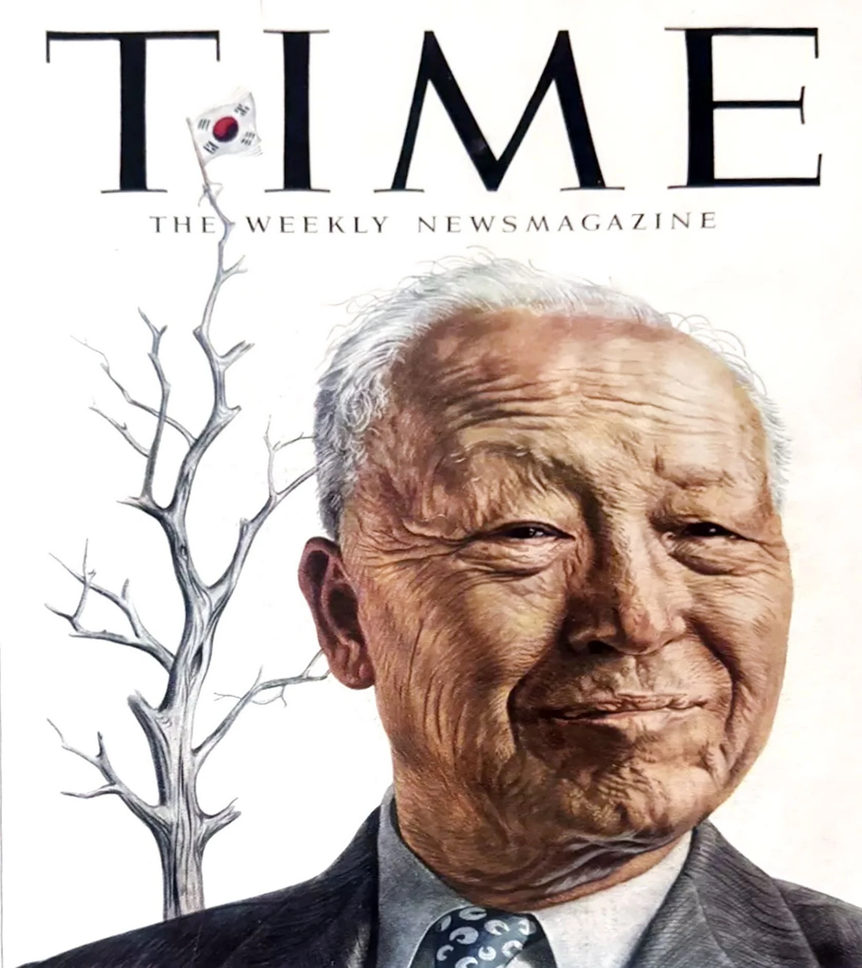 Лі Син Ман на обкладинці журналу Time, 1953 рік