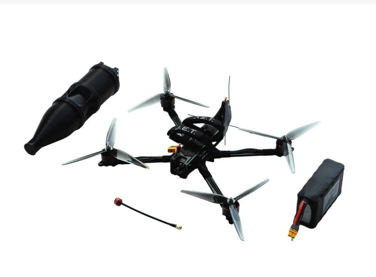 FPV drone model JET-8 by JET Company.