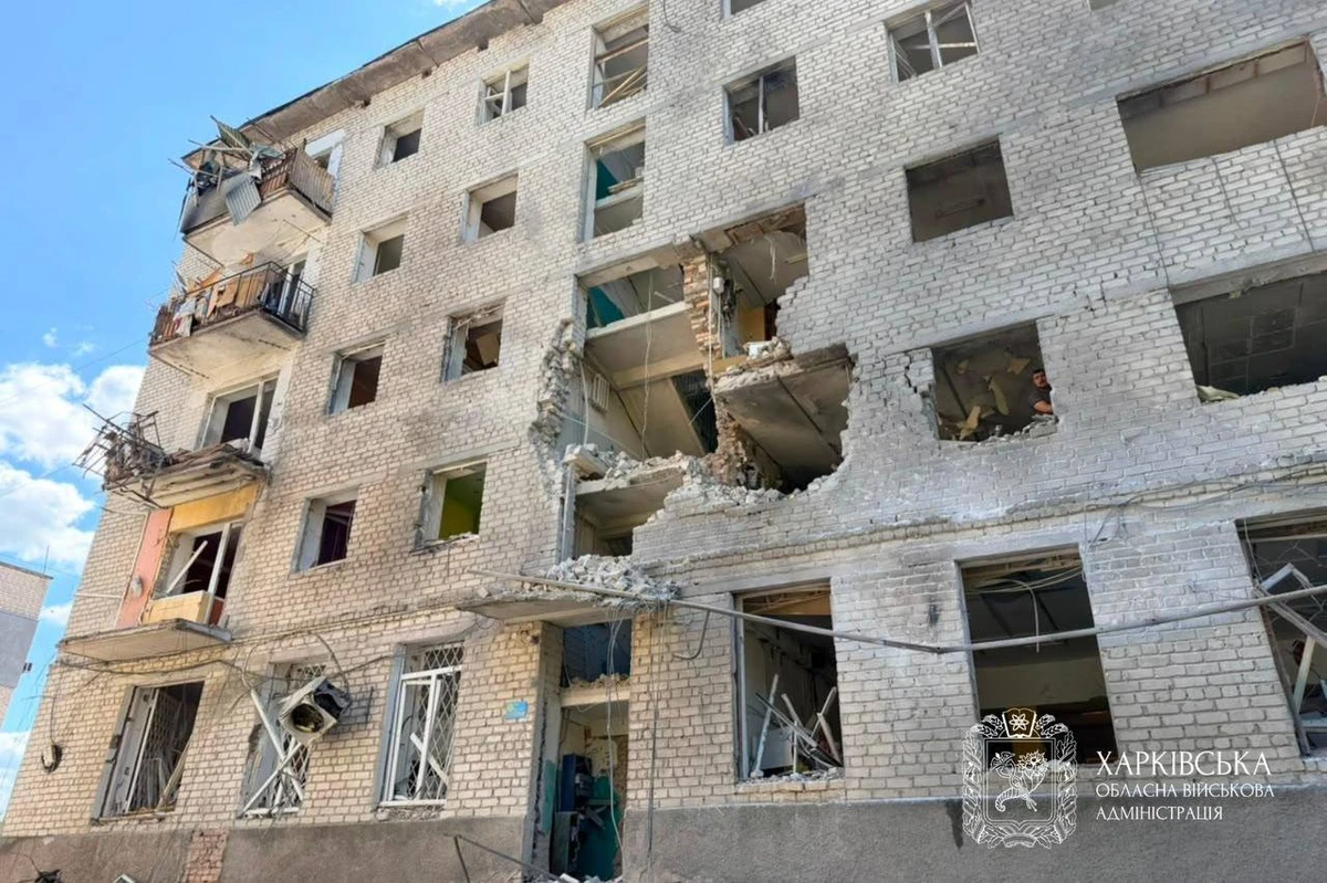 наслідки атаки на Ізюм, фото ОВА