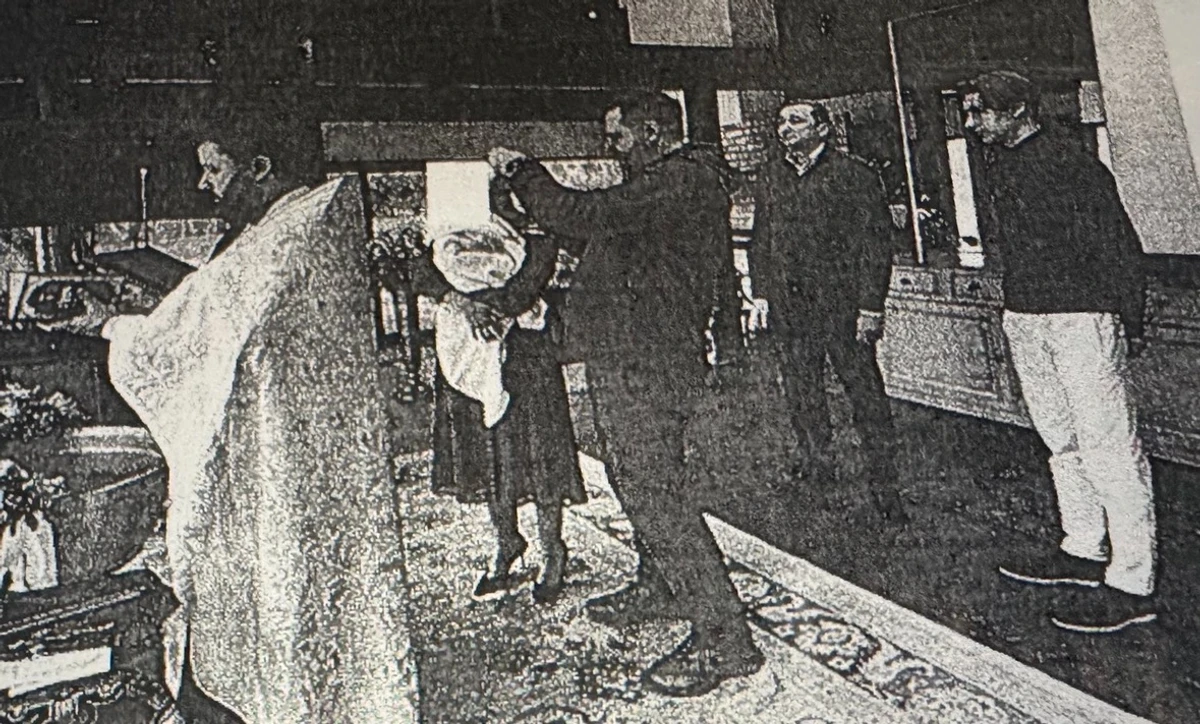 Фото с крестин дочери Алексея Чернышова