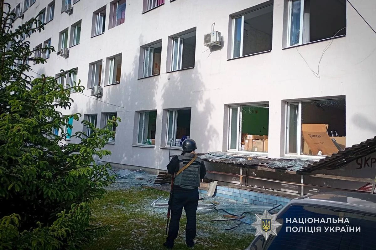 Последствия российских ударов по Сумской области. Фото полиции