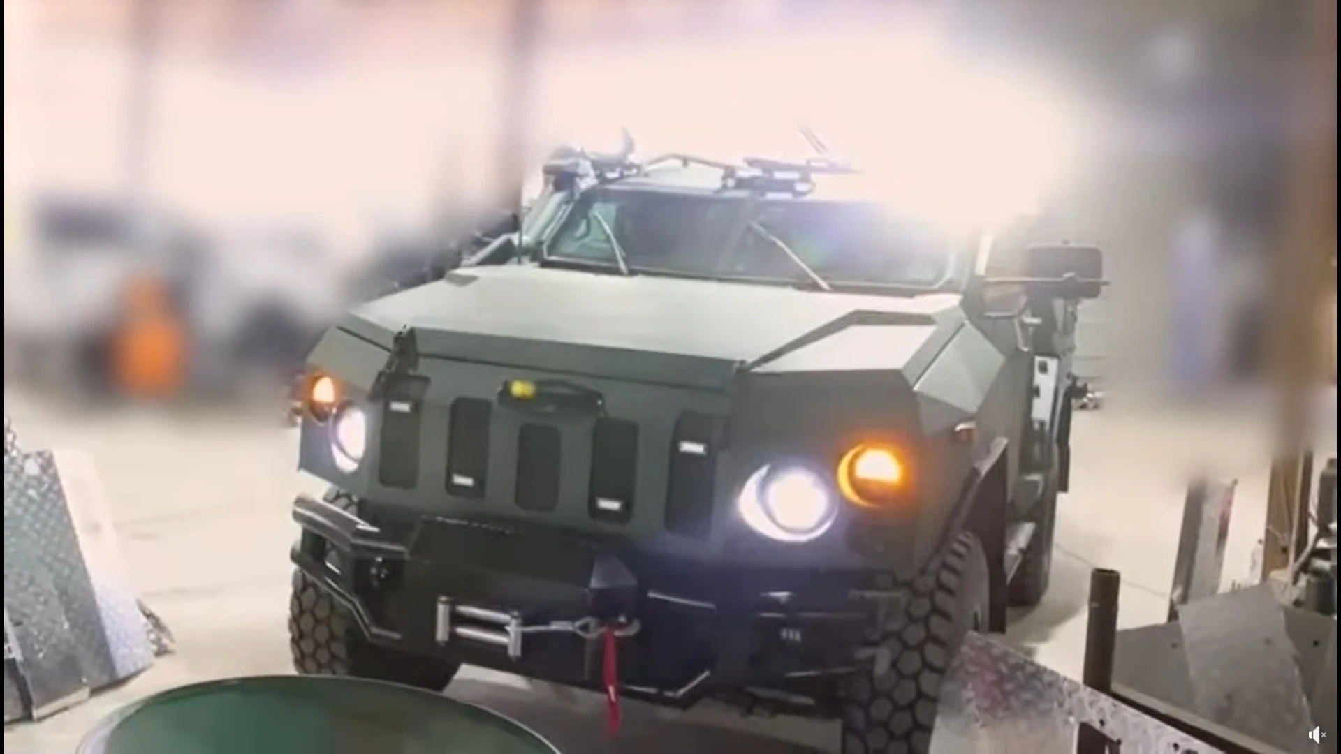 The Novator 2C sanitary evacuation armoured vehicle.