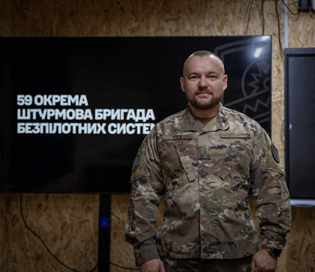 Олександр Сак на посаді комбрига 59-ої бригади