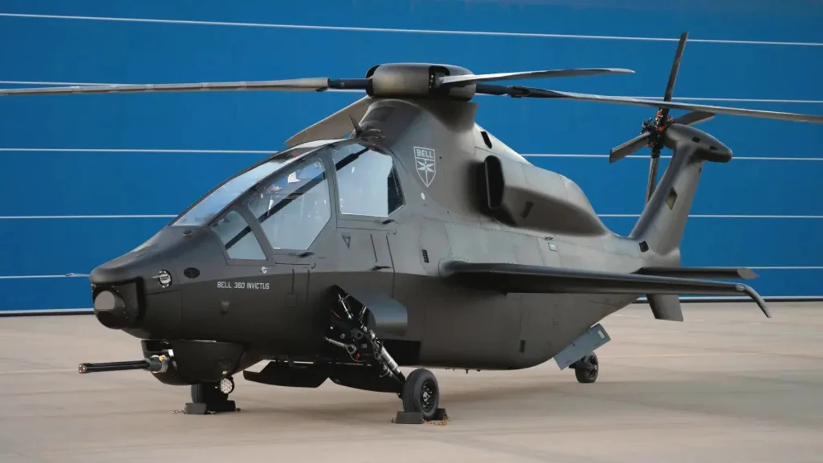 The Bell 360 Invictus helicopter proposed for inclusion in the FARA programme