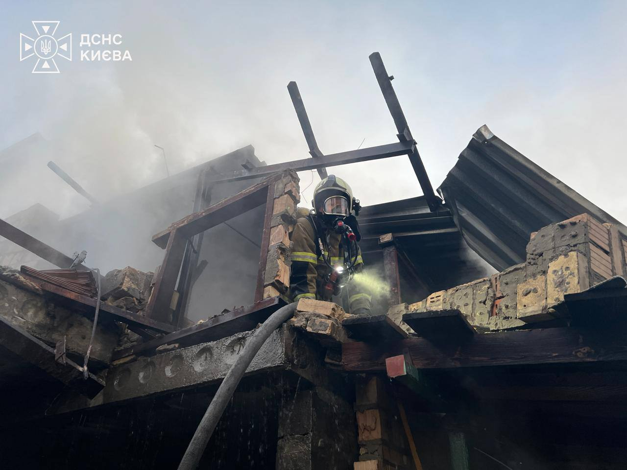 A firefighter Photo: State Emergency Service of Ukraine
