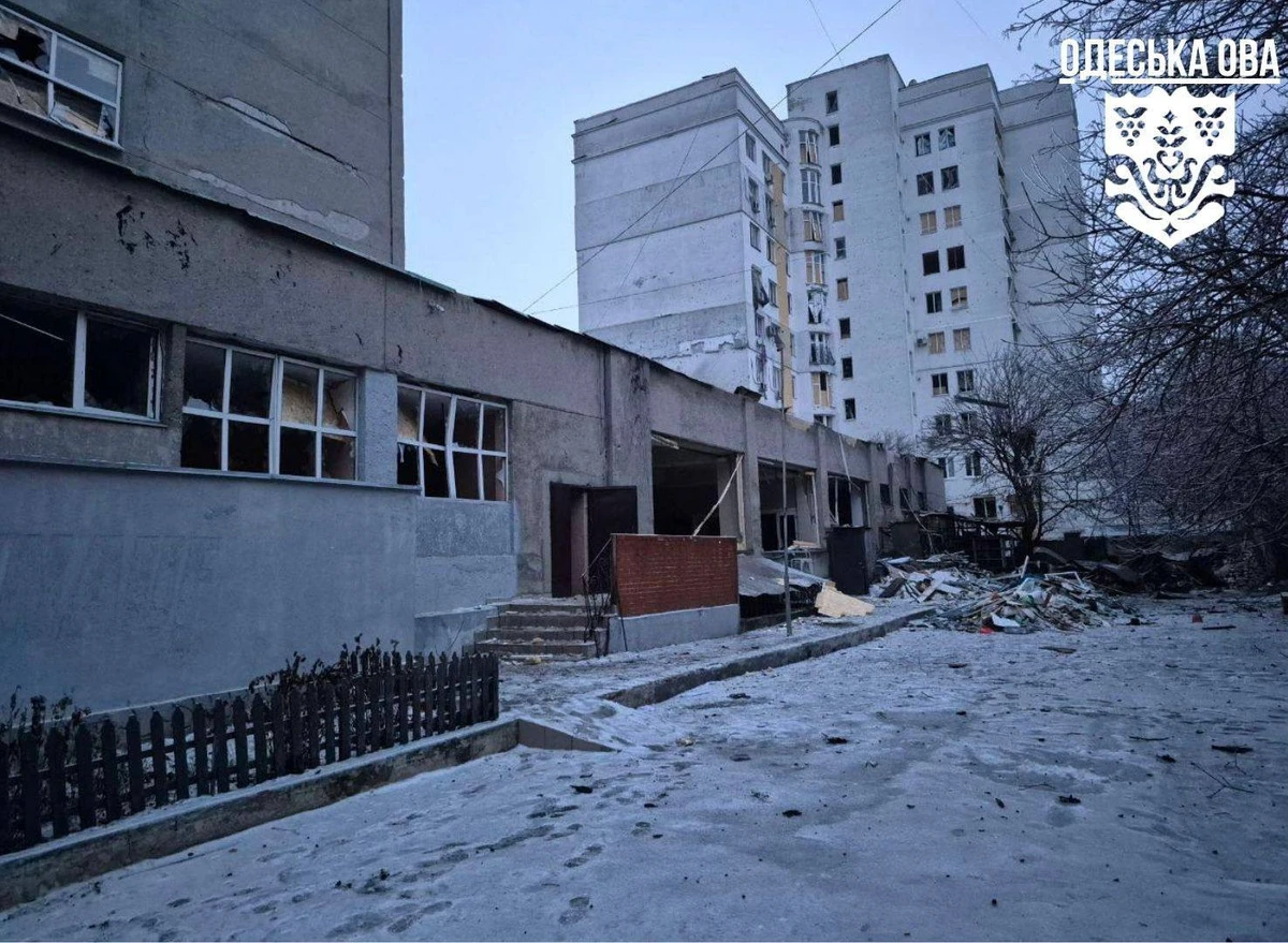 Aftermath of the Russian attack on Odesa