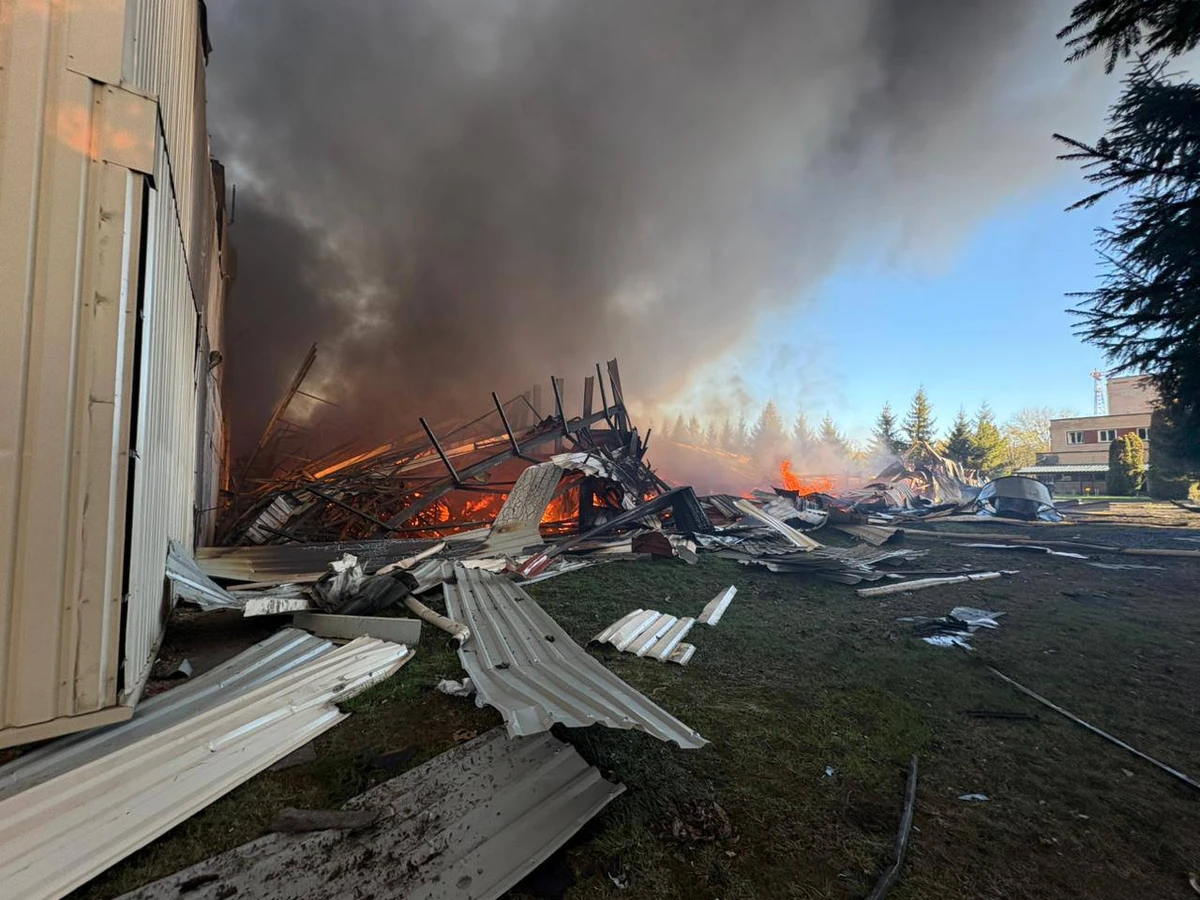 The aftermath of the attack